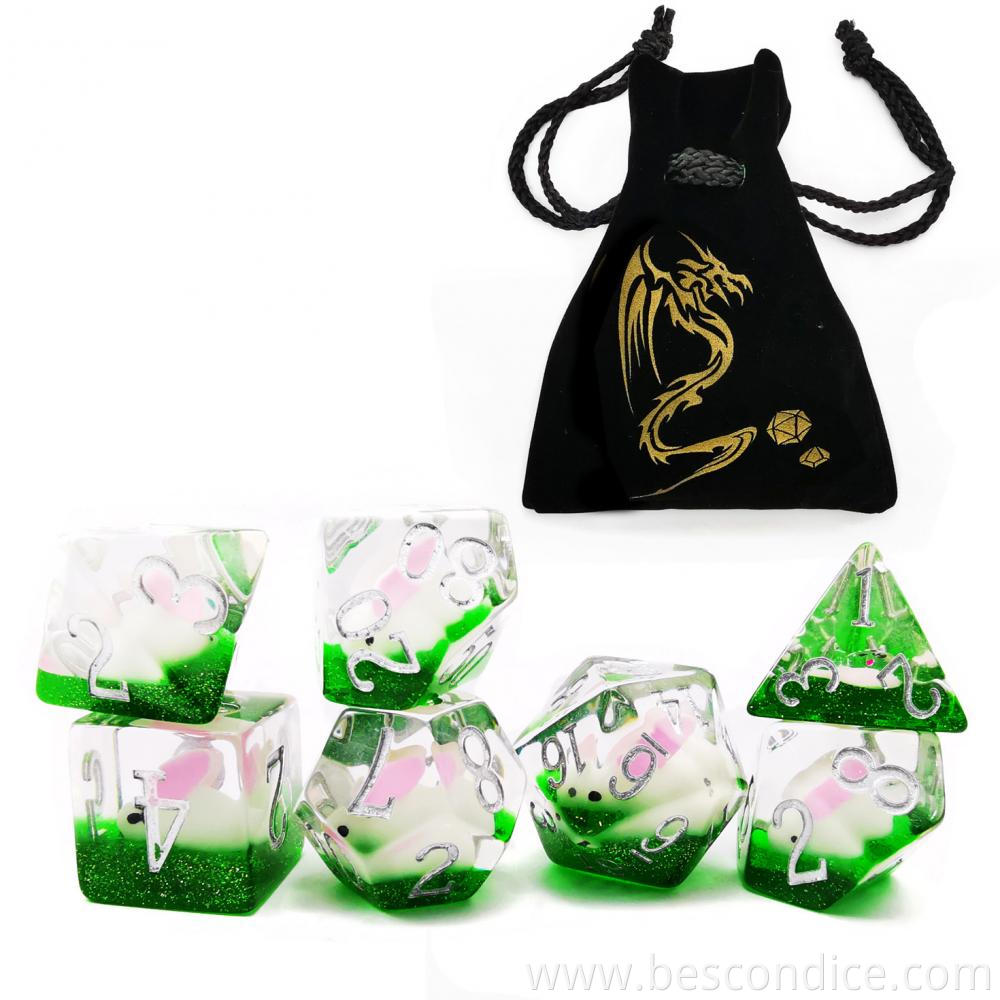 Oversized Dnd Animal Dice Set Of Rabbit 1 Oversized Dnd Animal Dice Set Of Rabbit 1